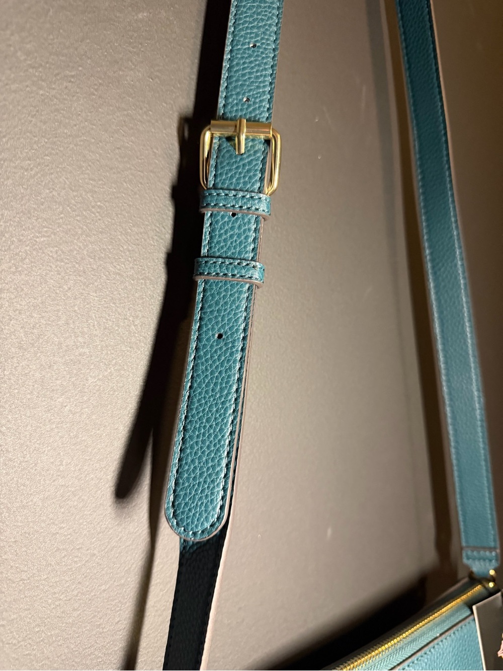 Nanette Lepore Pebbled Vegan Leather Crossbody. NWT - Picture 7 of 12